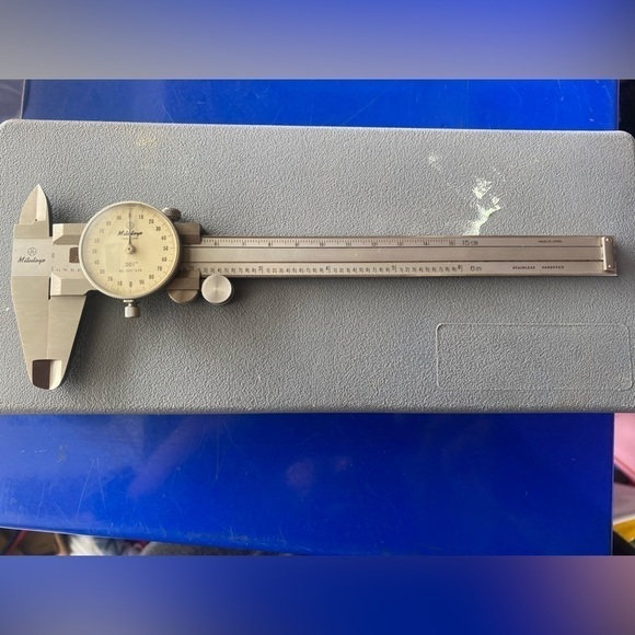 Mitutoyo 6in dial machinist set - Picture 3 of 5